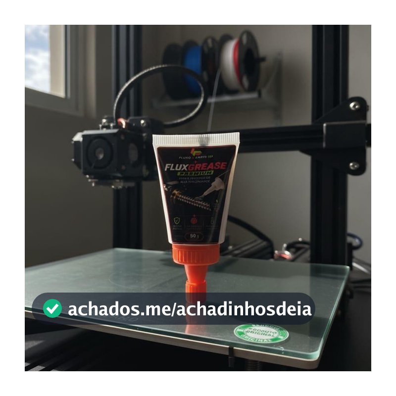 Graxa Sintética FluxGrease Premium de Alta Performance para Lubrificação de Impressoras 3D