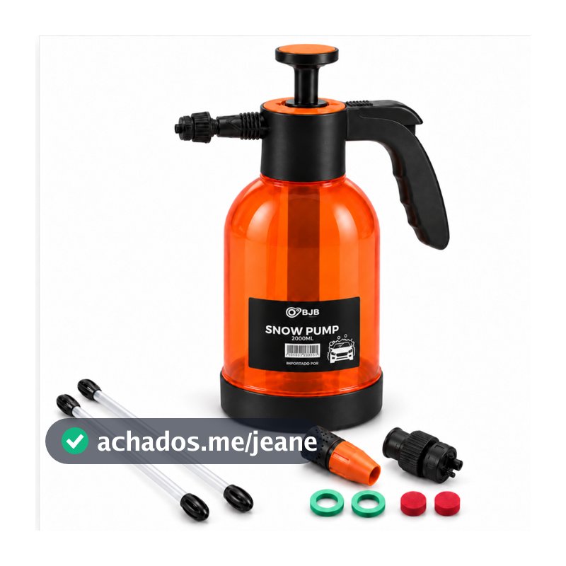 Snow Foam Pulverizador Espuma Manual 3 Em 1 , 2000ml Profissional Premium - BJB equipamentos