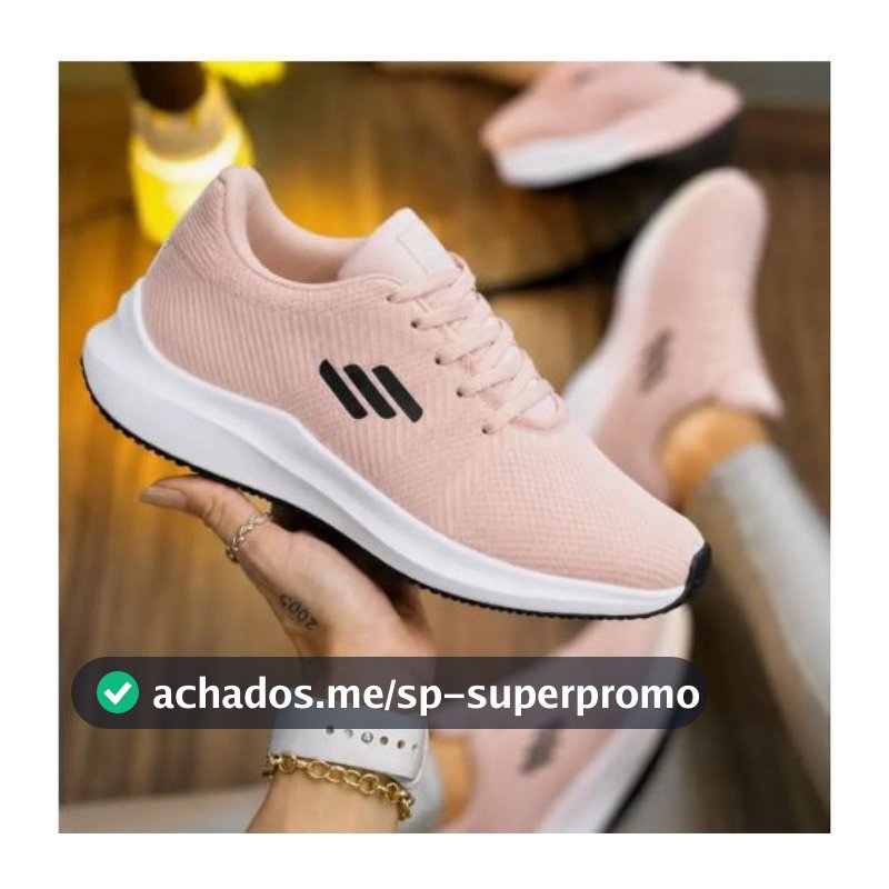 TENIS FEMININO O2X ESPORTIVO, ACADEMIA PROMOÇÃO PRONTA ENTREGA OUTLETPOWER