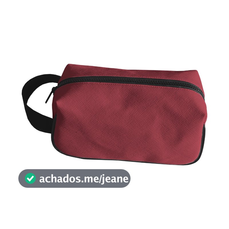 Nécessaire de Viagem Bordô para Maquiagem
