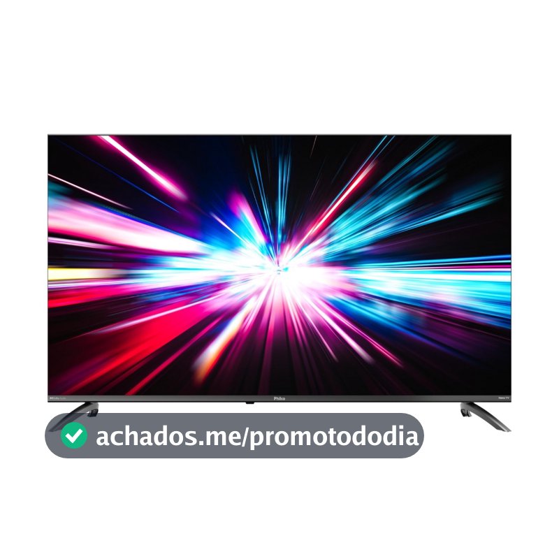 SMART TV PHILCO 50" 4K UHD ROKU TV HDR10 DOLBY AUDIO P50CRB SPACE GRAY