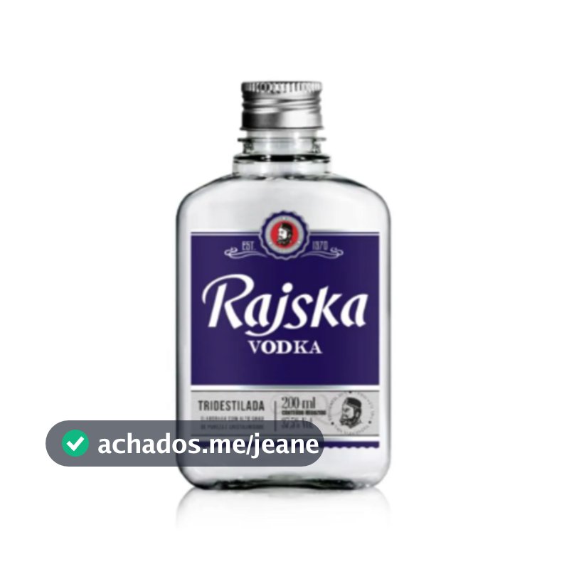 VODKA RAJSKA GARRAFA PET 200ML