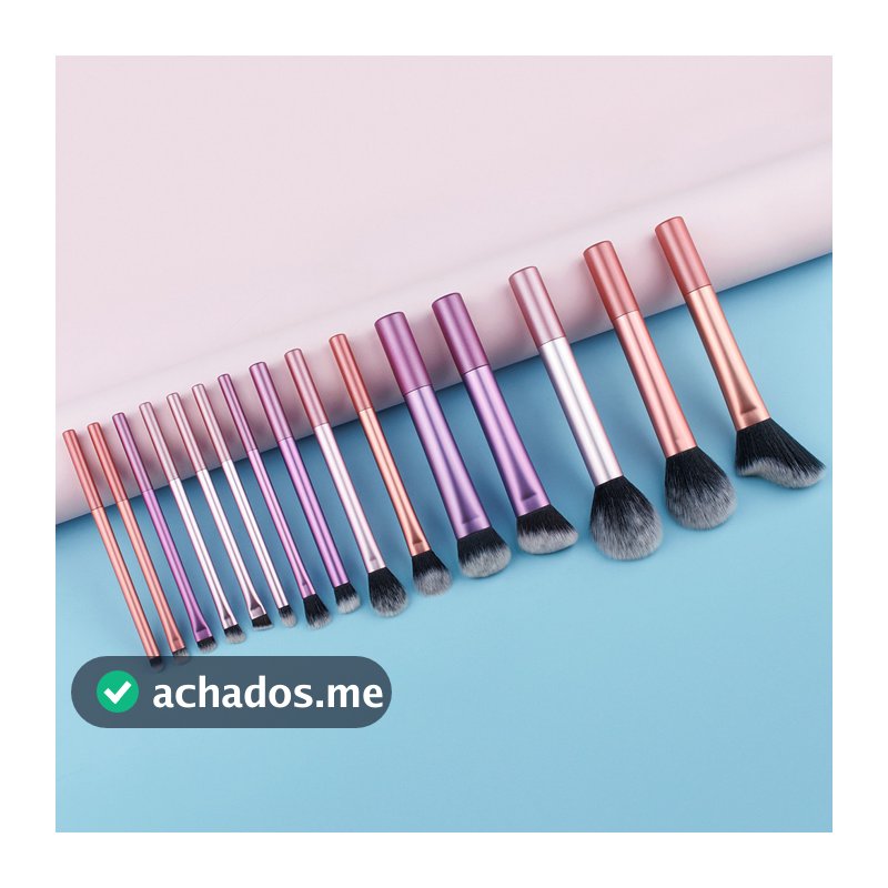 Conjunto de Escova De Maquiagem Profissional  7/8/12/14 Peças Alta Qualidade Criar Base sem Falhas
