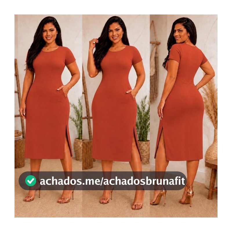 vestido envio rápido mais vendidos midi casual moda feminina festa de bolso e fenda lateral e vestido plus size canelado