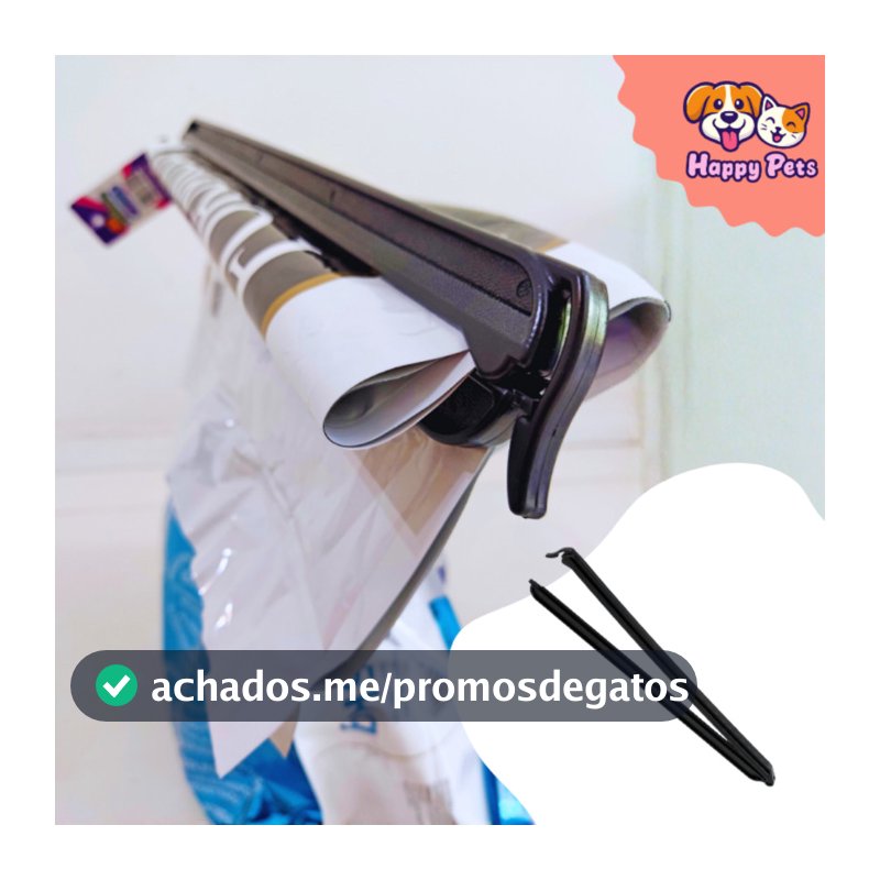 Prendedor Para Saco De Ração Da Pet Games Big Pet Fecho com 50cm Lacre Para Sacaria Grande