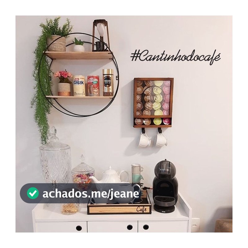 Cantinho do café mdf para decoração