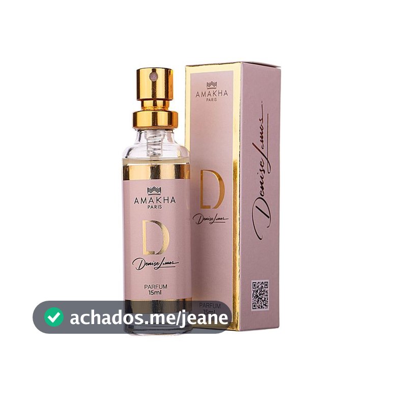 Perfume Feminino D by Denise Lemos 15ml Amakha Paris - Floral Dia Elegante