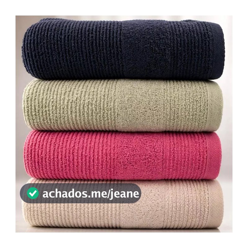 Toalha de Banho Banhão Gigante Super Luxo Macia Grossa Felpuda 100% Algodão Grande 75cm x 150cm 530g
