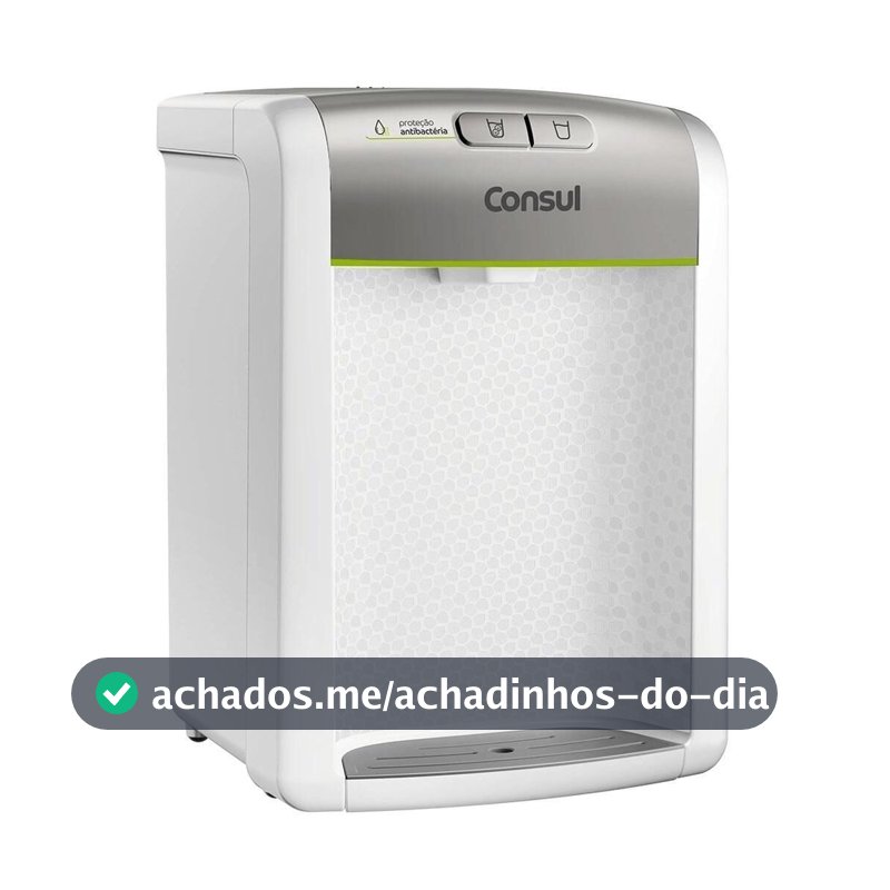 Purificador de Água Consul Refrigerado CPB34ASVNA Branco Bivolt
