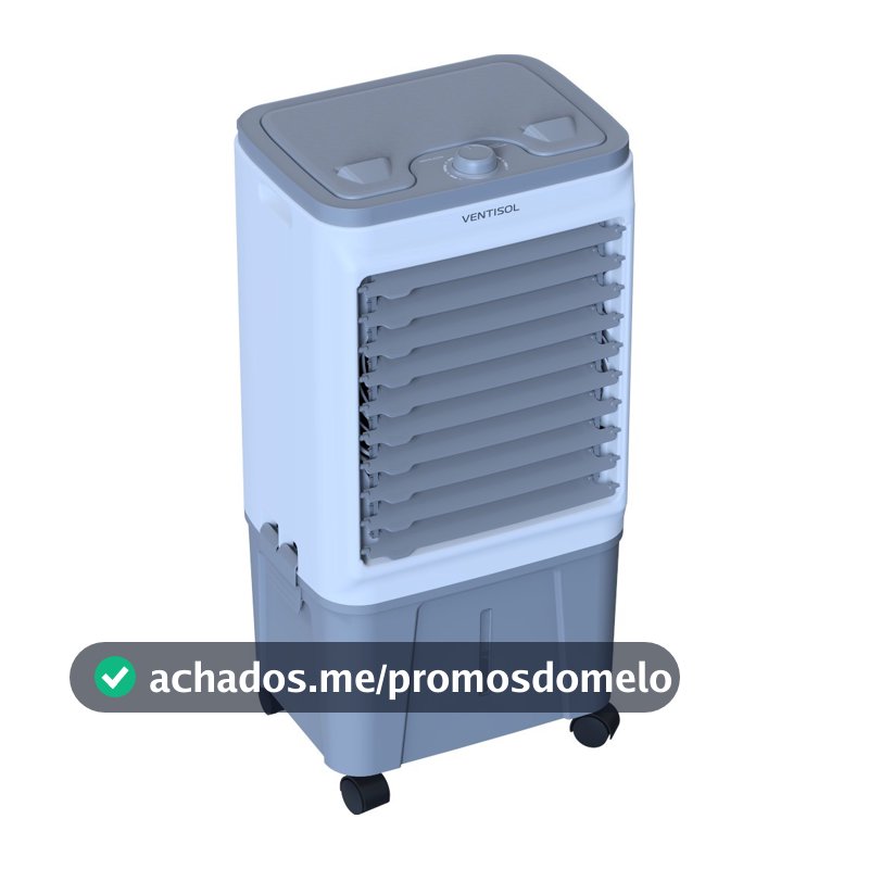 Climatizador de ar evaporativo 5 em 1 portátil 16L 20m² CLIN16 Ventisol