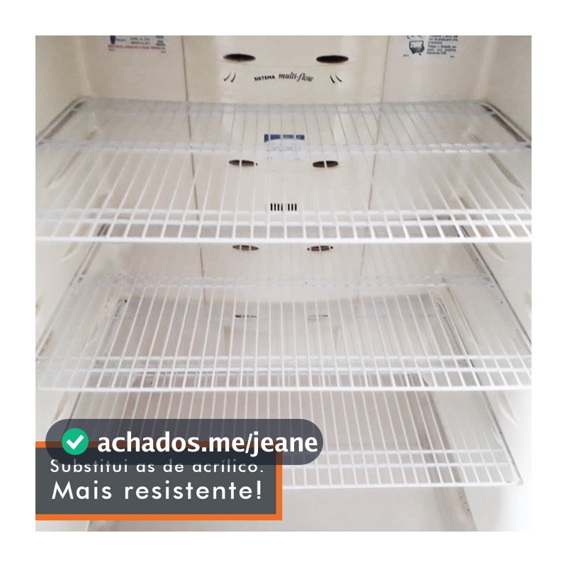 2 Unidades Grade ARAMADA GELADEIRA CONTINENTAL RFct470