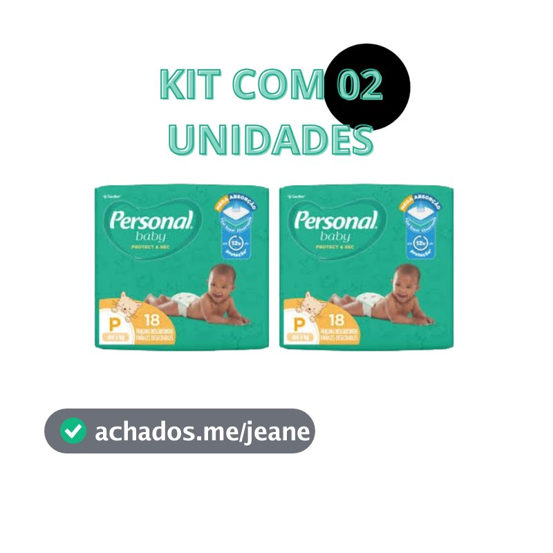Promoção 2 Fralda Personal Descartável Protect & Sec Vários Tamanhos P M G XG XXG