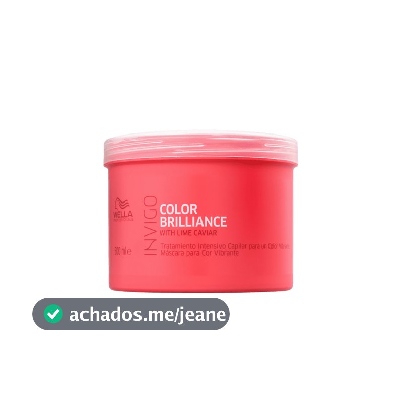 Máscara Invigo Color Brilliance 500ml - Wella Professionals