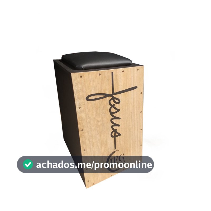 Cajon Carron JEG Acústico Inclinado Feito Por Luthier