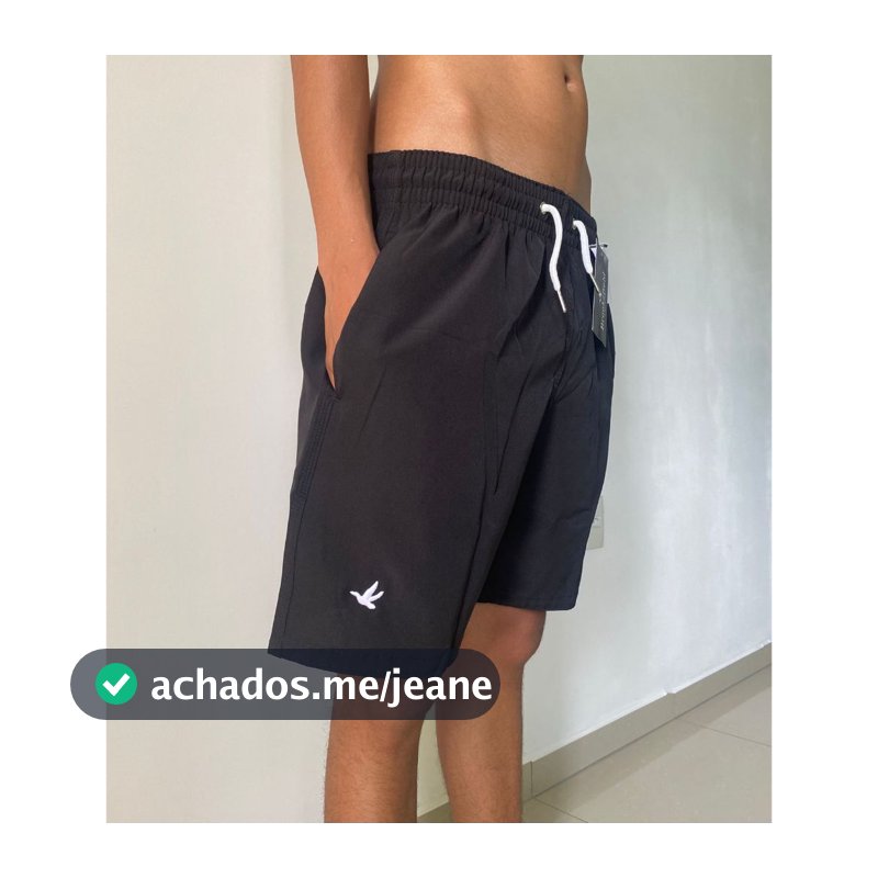 Shorts Masculino Bermuda Casual 100% Tactel Brooks