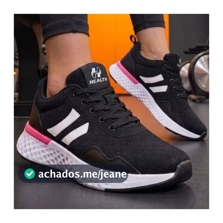Tênis Esportivo Casual Feminino Academia Caminhada Corrida Confortável Respirável Antiderrapante