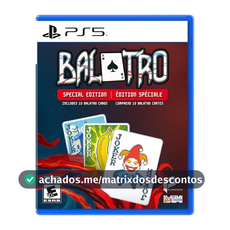 Balatro Special Edition PS5 Midia Fisica
