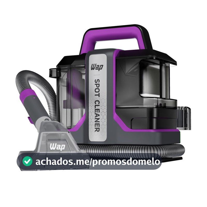 Extratora Higienizadora Portátil  Borrifa Esfrega e Extrai Sujeira Colchão Sofá W3 1450W Wap