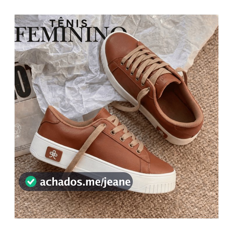 Tênis Feminino Casual Leve e Versátil Para Todos os Looks