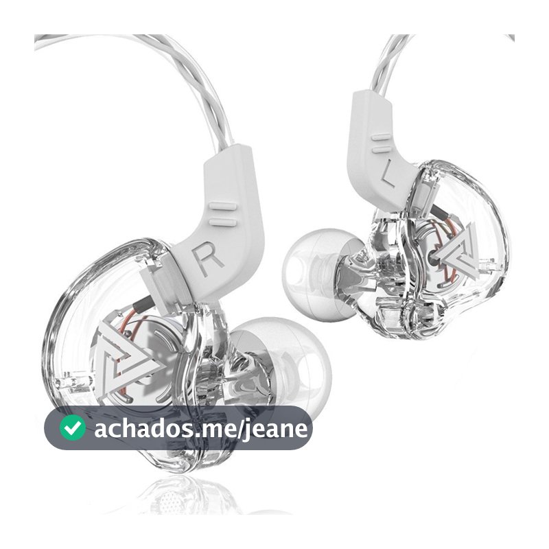 Fone De Ouvido Original AK6 Para Exibição De Palco De Retorno Dinâmico Com Microfone Baixo