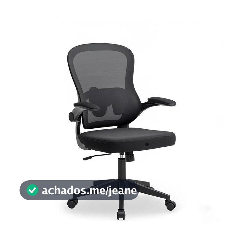 Cadeira de Escritório Executiva Base Preta com Rodinha Fortt Linea Preta - CSF20-PT