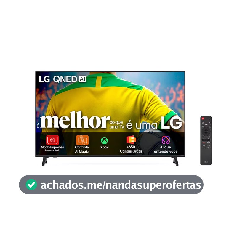 Smart TV 86QNED73ASA 86 Polegadas 4K QNED WebOS 25 AI a7 Gen8 LG