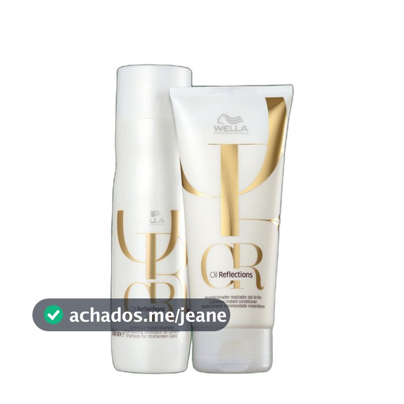 Kit Wella Professionals Oil Reflections Duo (2 Produtos)