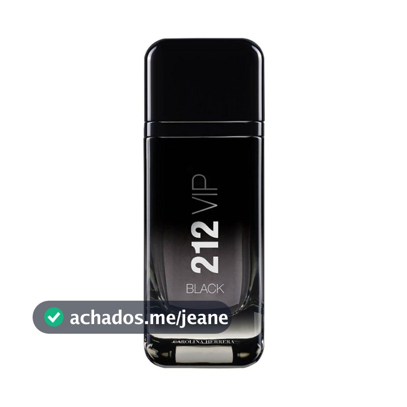 Perfume 212 Vip Men Black Masculino Carolina Herrera Eau de Parfum