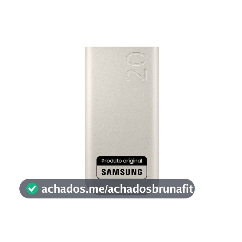 Bateria Carregador Portatil 3x USB-C 20000mAh Super Rapida 45W