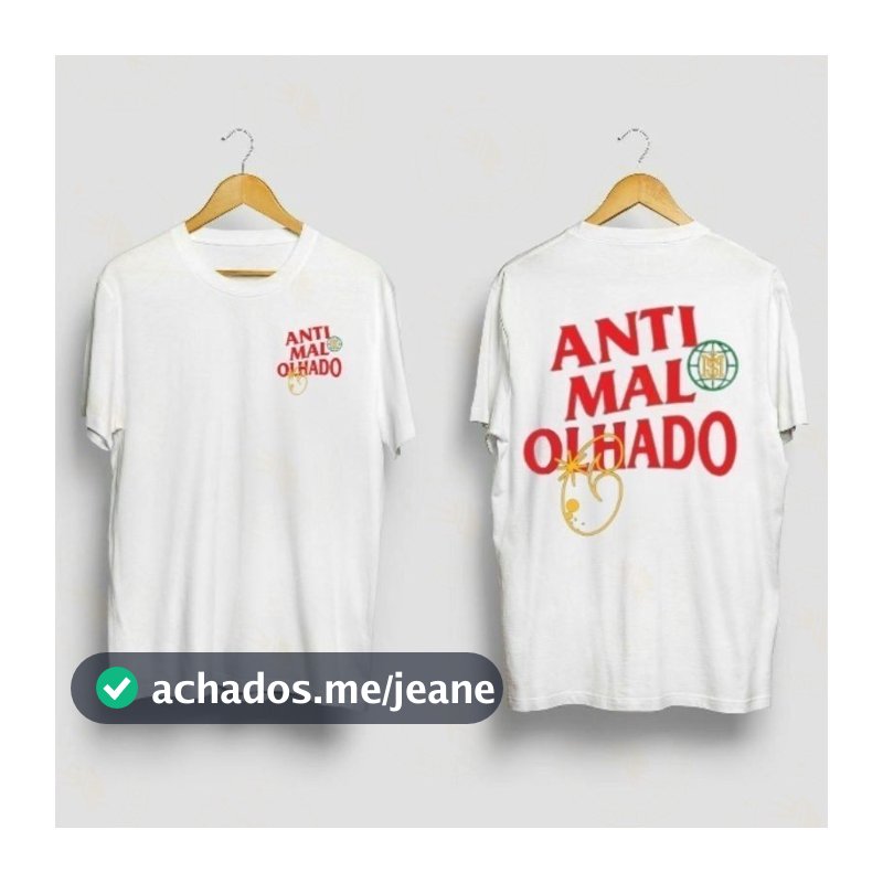 100% Camiseta Masculina Algodão  Masculina 100% Algodão  Anti Mal Olhado Camisa Lançamento Envio Já Nova