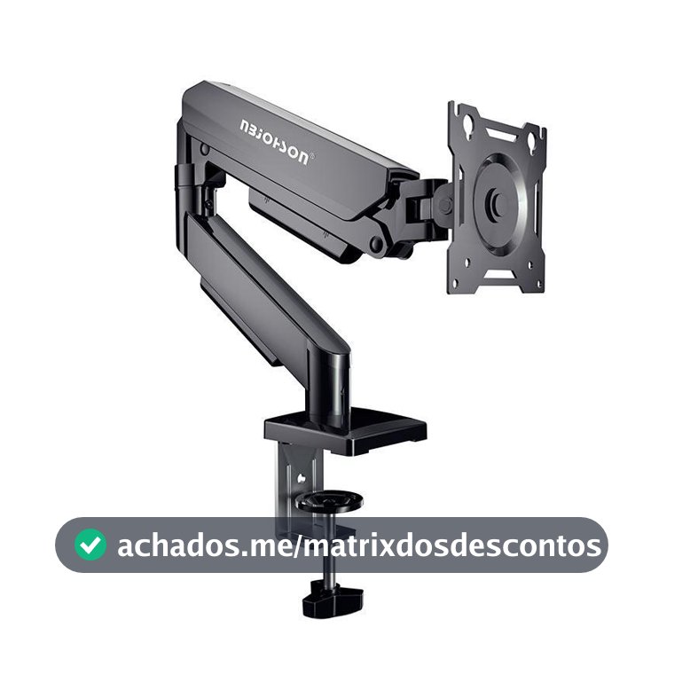 Suporte Articulado Para Monitor Nbjohson GS-MRZ05, 13 Pol a 32 Pol, Preto, NB-GS-MRZ05-BK