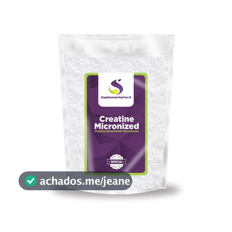 Creatina pura 1kg - Creatina Monohidratada pura 1Kg - Suplemento Fácil