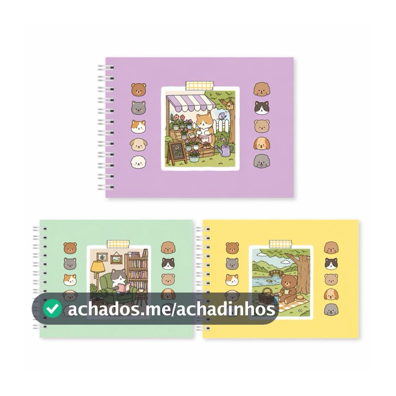 Livro de Colorir Capa Dura 100 Folhas 180g Caderno de Desenho Pintura Coloring Book no