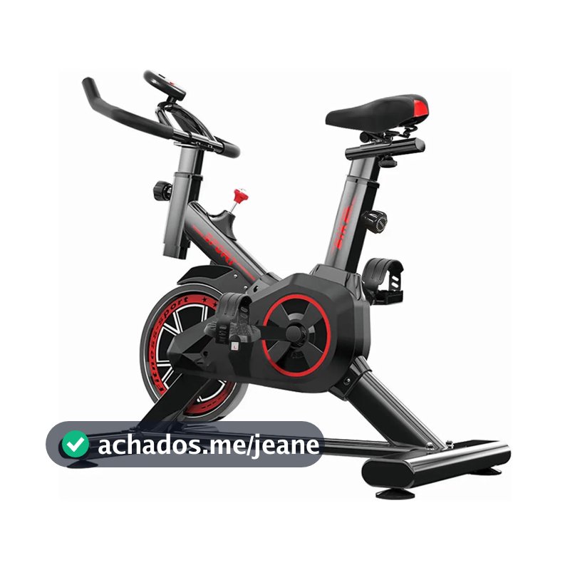 Bicicleta ergométrica, bicicleta de spinning, bicicleta profissional para academia, 120 kg,Cor Preto E Vermelho