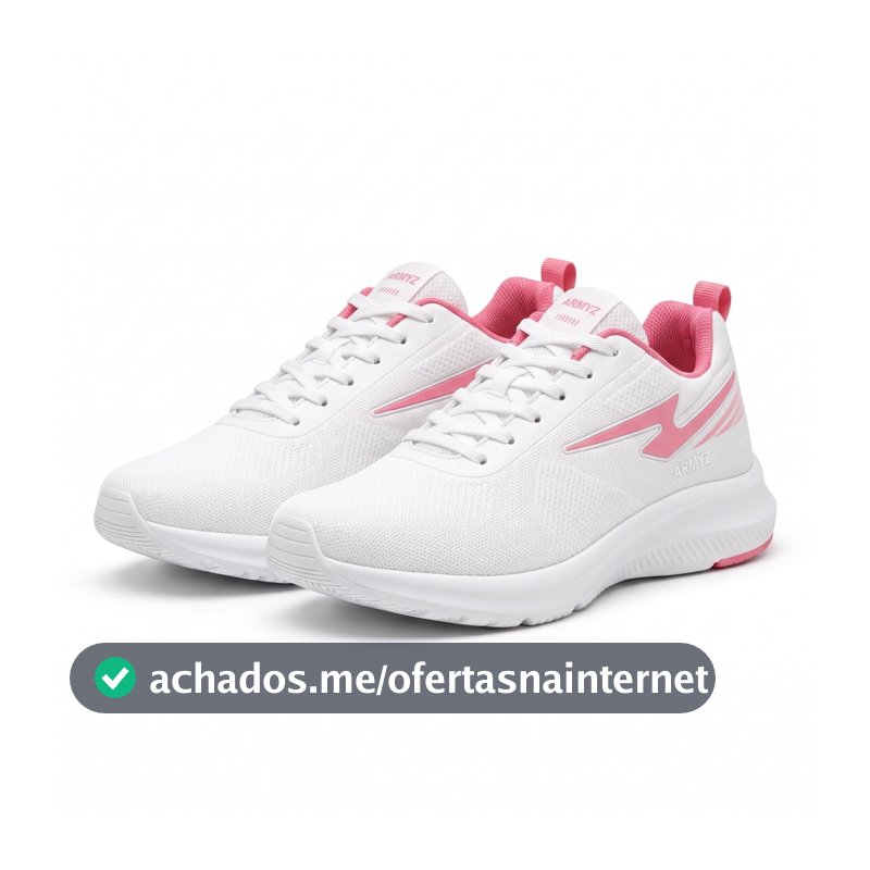 Tênis Feminino com Solado Flexível – Ideal Para Corrida, Caminhada e Academia