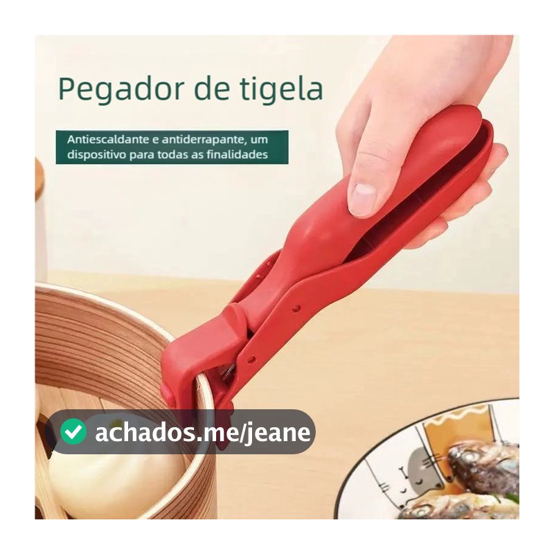 À Prova de Calor Suporte de Cozinha – Silicone Antifrição, Pegador de Tigela