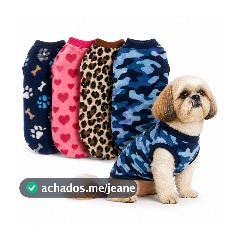 Roupa Para Cachorros Pequenos Roupa Pet Sueter Para Inverno Tamanhos 0 ao 12