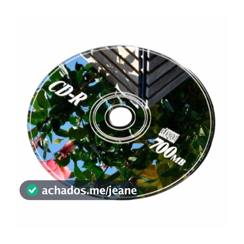 Espelho Decorativo Cd Music Acrílico Cores Sala Quarto 45 Cm