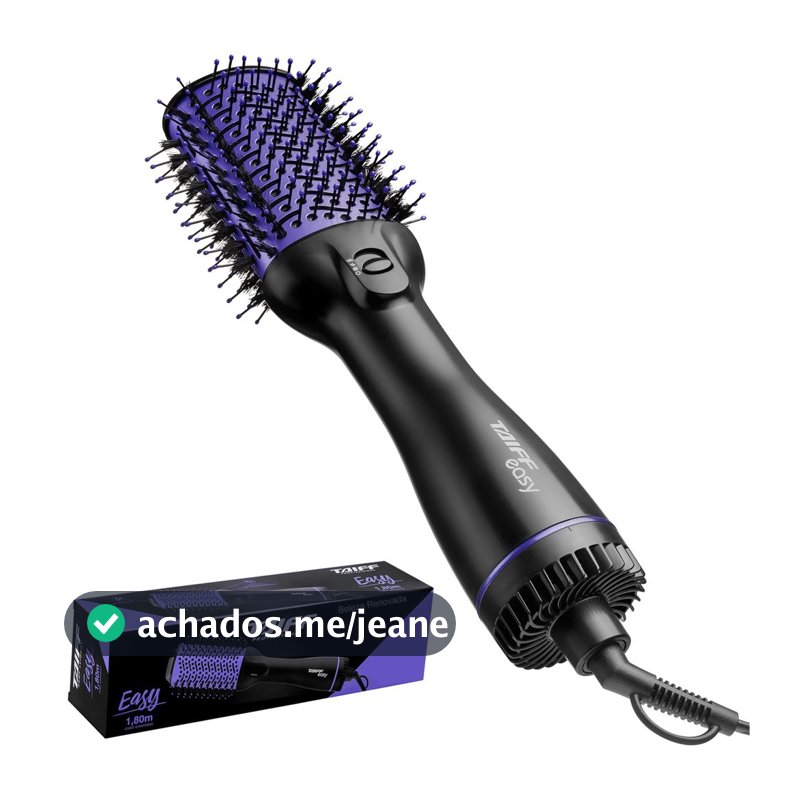 Escova secador Modeladora Taiff Oval Easy Lilas Original