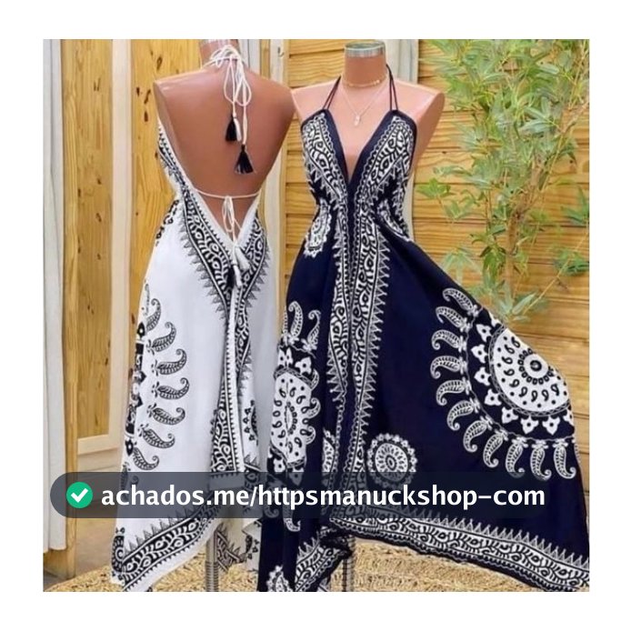 VESTIDO INDIANO LONGO -LENÇO TAMANHO UNICO COSTA NUA\FASHION \TENDENCIA