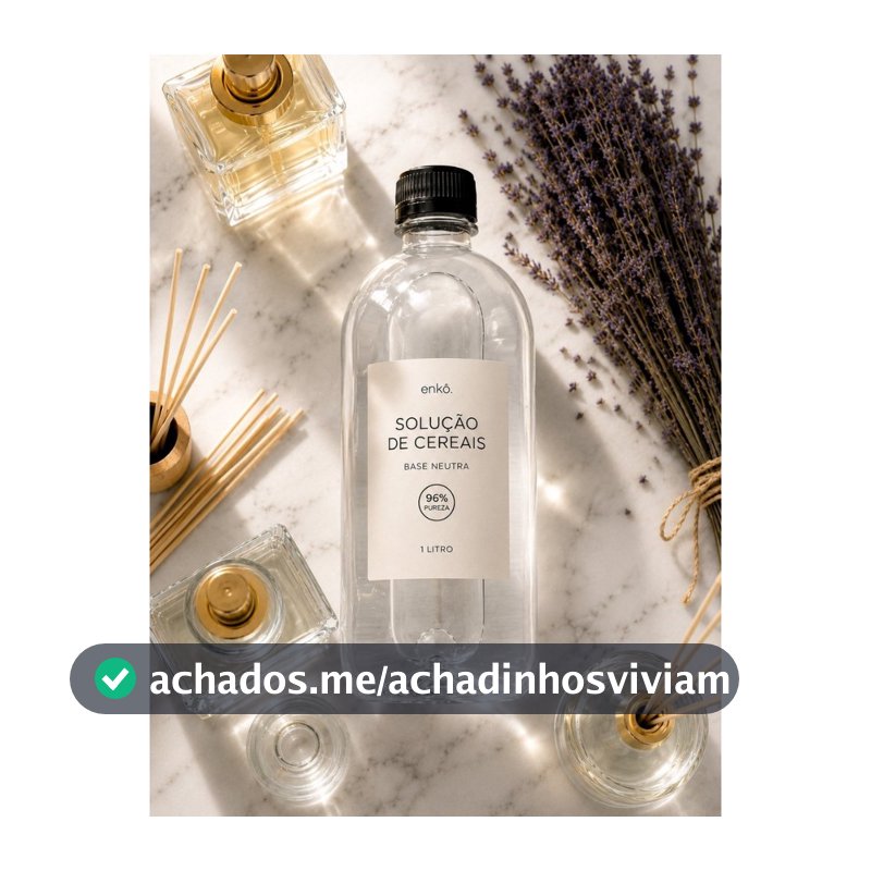 Solução Base Premium Para Perfumes e Aromatizadores 1 Litro - Alta Fixação