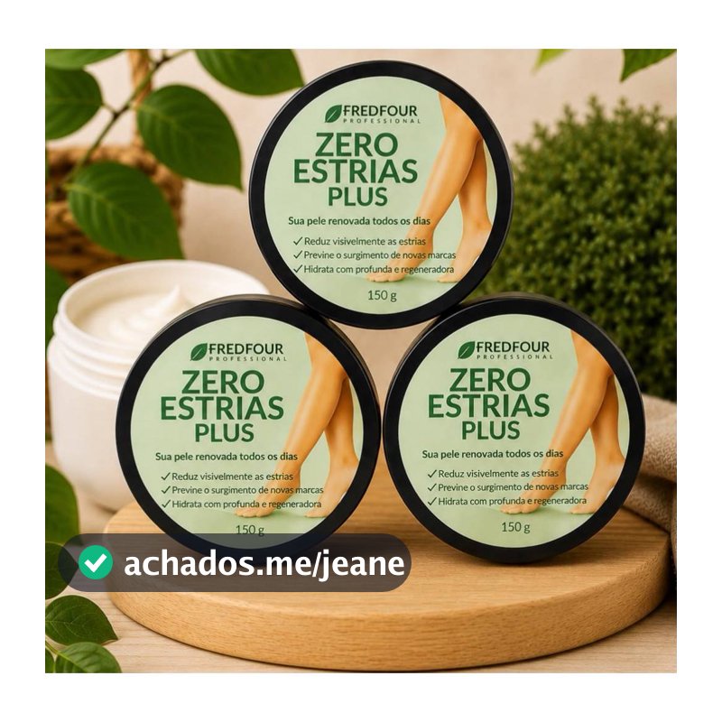 Kit Creme Zero Estrias Plus Removedor de Estrias Trata E Previne 150g - RedFour