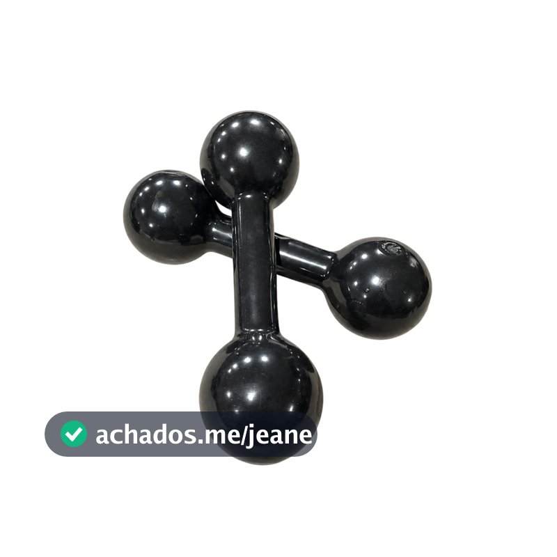 Par Halter Emborrachado 1 a 5 Kg Fortalecimento Muscular Academia Musculação Variação Força Peso