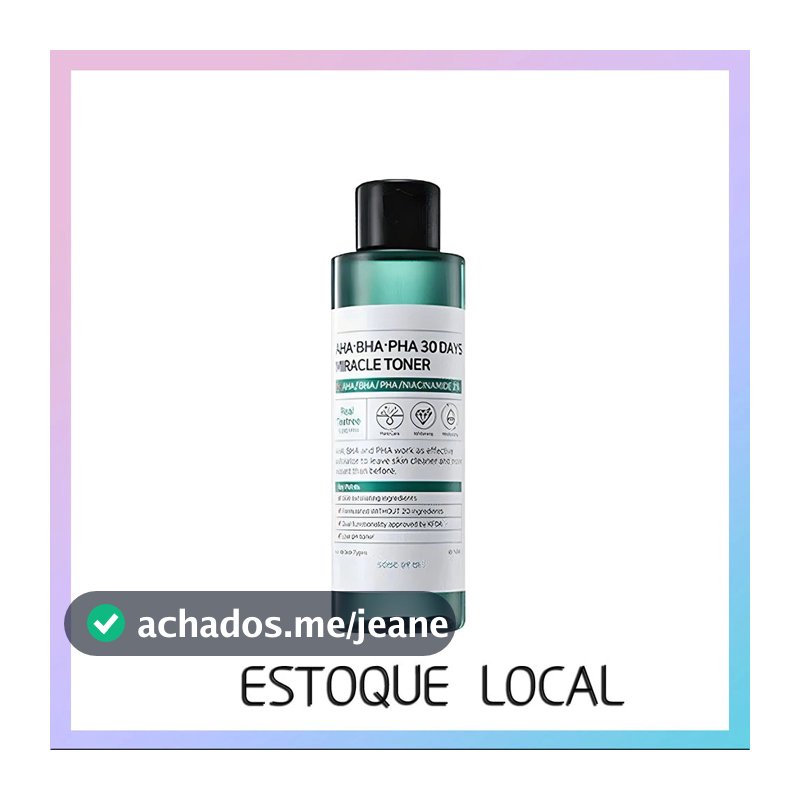 Tônico Milagroso Some By Mi Aha Bha Pha 30 Dias 150ml