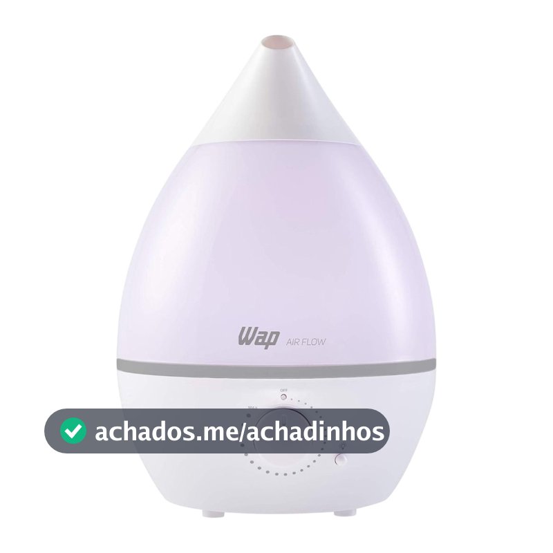 Umidificador de ar 4L com luminária e difusor de aromas - AIR FLOW - Wap (110V/220V)