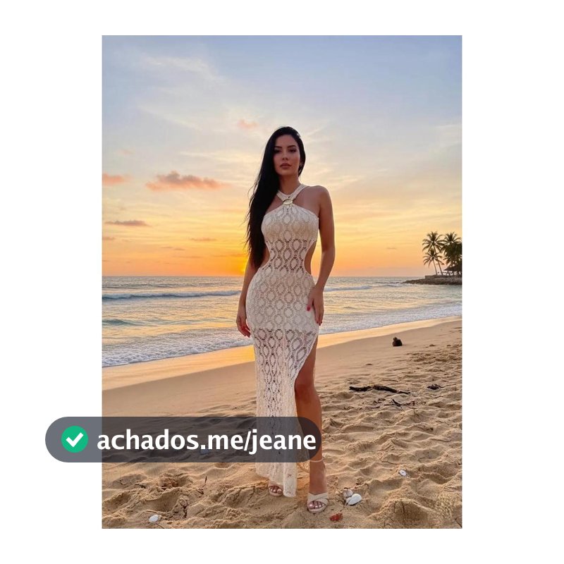 Vestido Longo Feminino Renda Praia Forrado Fenda Elegante Premium