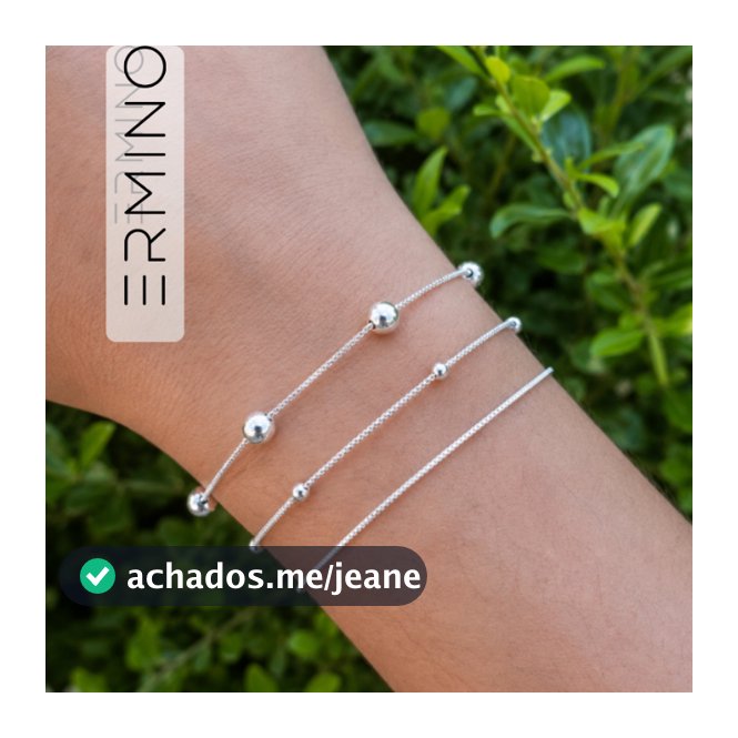 Kit 3 Pulseira Prata 925 Feminina Fio Liso Bolinhas Conjunto 3 Peças
