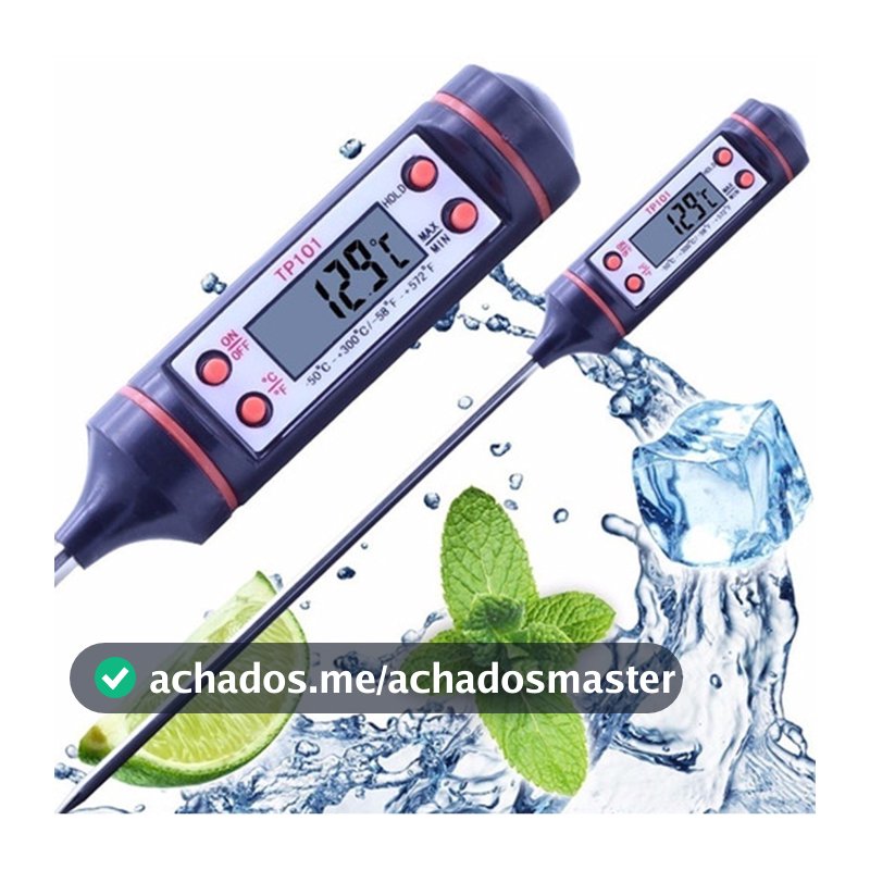 Termômetro Culinário Tipo Espeto Digital De Cozinha