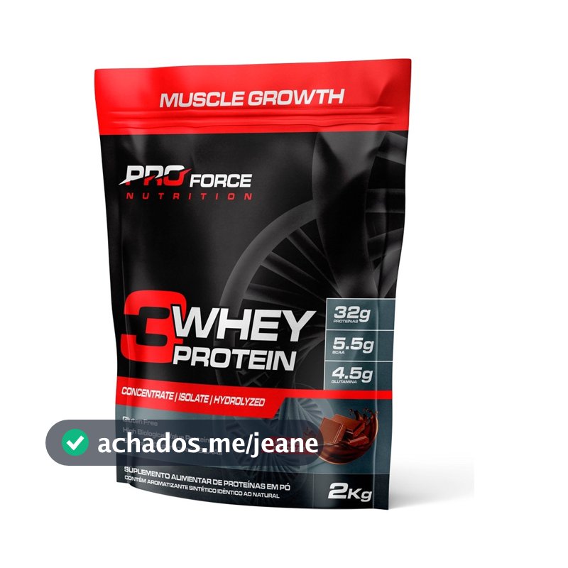 Whey Protein Com 32g De Proteína 2kg - Pro Force Nutrition