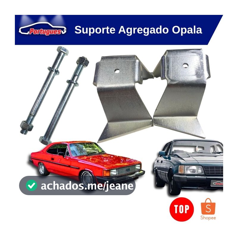 Suporte Agregado Opala E Caravan Adaptação De 4cc Para 6cilindros